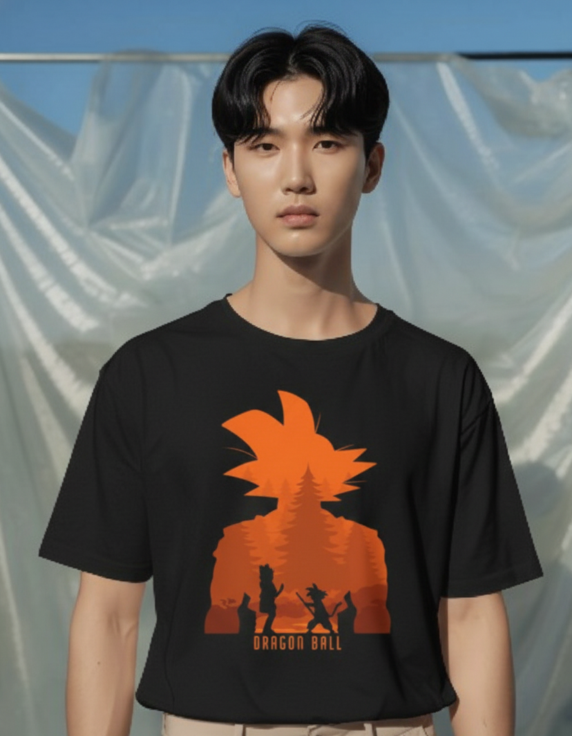 "Goku,Dragon Ball Z" Unisex Oversized Standard T-Shirt